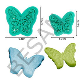 KELEBEK KESİCİ DEKOR SET 2 PARÇA