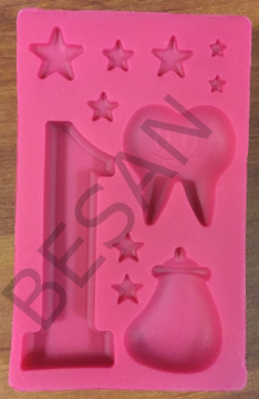 DİŞ - 1 YAŞ SİLİKON ŞEKER HAMURU KALIBI