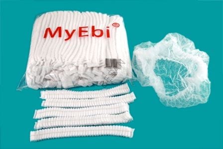 TEK KULLANIMLIK BONE ÇİFT DİKİŞLİ 100 ADET