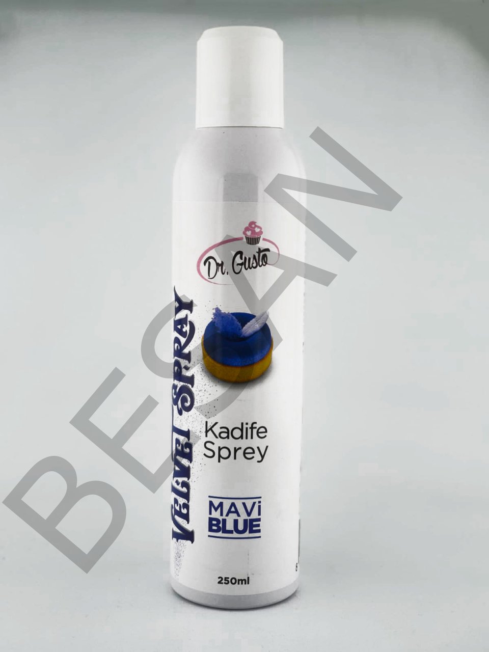 MAVİ SPREY KADİFE BOYA 250ML DR.GUSTO