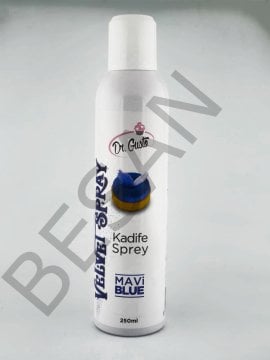 MAVİ SPREY KADİFE BOYA 250ML DR.GUSTO