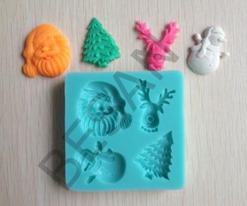 YILBAŞI - NOEL SET SİLİKON KALIP