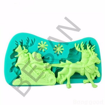 NOEL-KIZAK SET SİLİKON KALIP