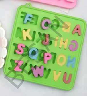 SİLİKON ALFABE - HARF KALIP