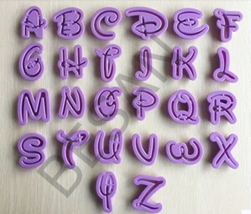 PLASTİK DISNEY ALFABE - HARF SET 26 PARÇA