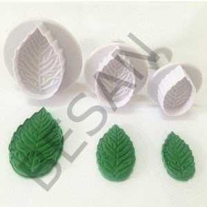 GÜL YAPRAĞI BASMALI KOPAT SET 3 PARÇA