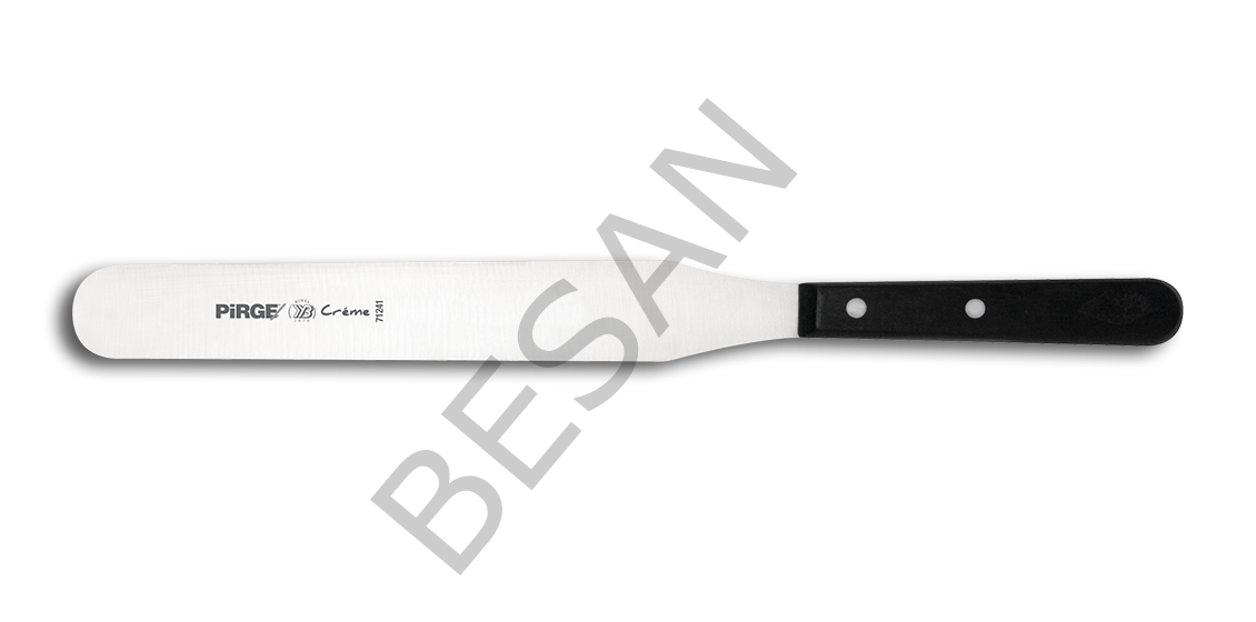 ESNEK DÜZ SPATULA YUVARLAK UÇ 25cm PİRGE