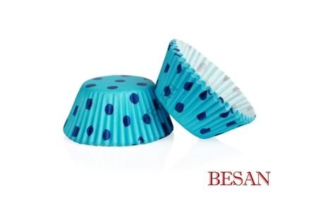 KAĞIT KAPSÜL MAVİ ÜZERİNE LACİVERT PUANTİYE NO:1  370 ADET