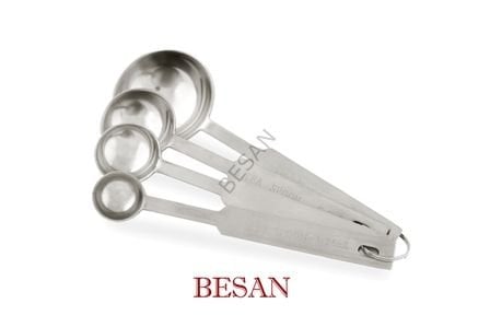 ÇELİK KAŞIK ÖLÇEK SET 4 PARÇA