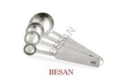 ÇELİK KAŞIK ÖLÇEK SET 4 PARÇA