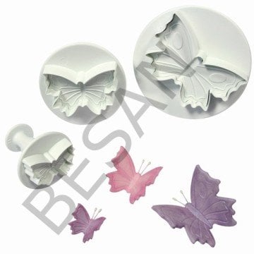 KELEBEK BASMALI KOPAT SET BÜYÜK BOY 3 PARÇA