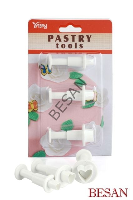 MİNİ KALP BASMALI KOPAT SET 3 PARÇA