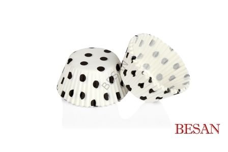 KAĞIT KAPSÜL BEYAZ ÜZERİNE SİYAH PUANTİYE NO:2  280 ADET