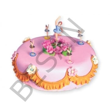 BALERİN PASTA SÜSÜ OYUNCAK SET