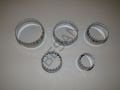 YUVARLAK TIRTIKLI METAL VOLOVAN SET 5 PARÇA - METAL ( METAL KUTULU )