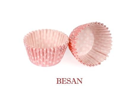 PET KAPSÜL F143 - PEMBE PUANTİYE 100 ADET