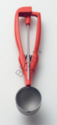 STÖCKEL DONDURMA KEPÇE 56MM SERAMİK KAPLI-KIRMIZI SAPLI E1/20