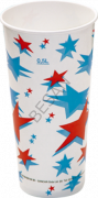 KARTON BARDAK 32oz 750ml YILDIZ DESEN 1000 ADET