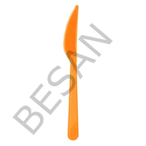 PLASTİK BIÇAK TURUNCU 25 ADET