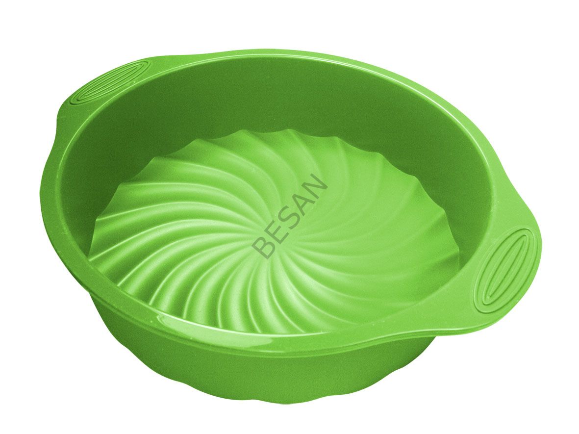 ROUND PAN YUVARLAK SİLİKON KALIP YEŞİL