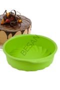 ROUND PAN YUVARLAK SİLİKON KALIP YEŞİL