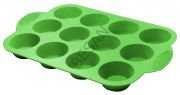 SİLİKON MUFFIN KALIBI 12'Lİ YEŞİL