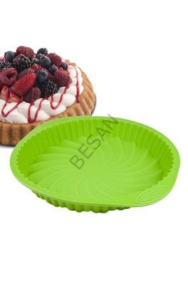 SİLİKON TART PAN YEŞİL