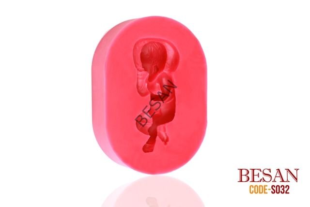 YAN YATAN BEBEK - SİLİKON KALIP