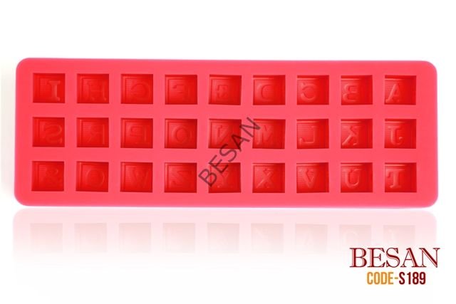 HARF KÜP -  SİLİKON KALIP