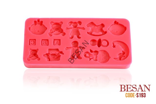 ÇOCUK BORDÜR SET - SİLİKON KALIP