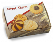 KARTON KURU PASTA KUTUSU 500 GR RESİMLİ