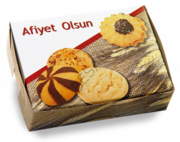 KARTON KURU PASTA KUTUSU 1000 GR RESİMLİ