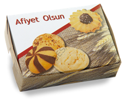 KARTON KURU PASTA KUTUSU 1500 GR RESİMLİ