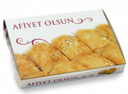 KARTON BAKLAVA KUTUSU 1500 GR RESİMLİ