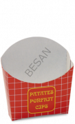 KARTON PATATES KUTUSU STANDART 100 ADET