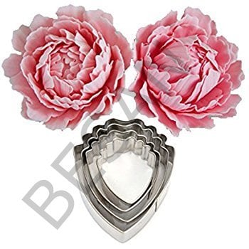 ŞAKAYIK ÇİÇEK METAL KALIP SET 4 PARÇA