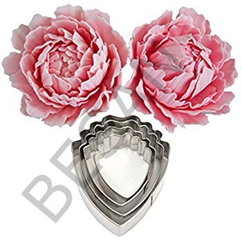 ŞAKAYIK ÇİÇEK METAL KALIP SET 4 PARÇA