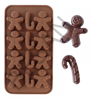 YILBAŞI SİLİKON ÇİKOLATA KALIP