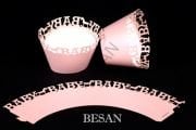 CUPCAKE KENAR DANTELİ - BABY PEMBE