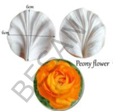 SİLİKON DAMARLAMA KALIP - 6x6cm