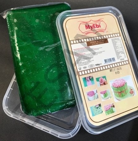 MYEBI 1000 GR. KOYU YEŞİL ŞEKER HAMURU