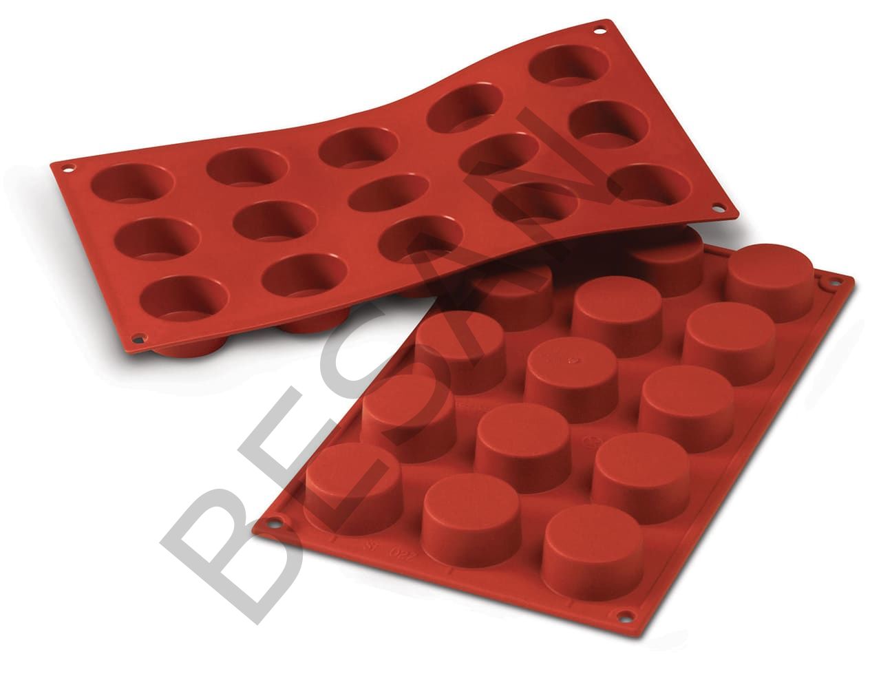 YUVARLAK SİLİKON KALIP 15'Lİ