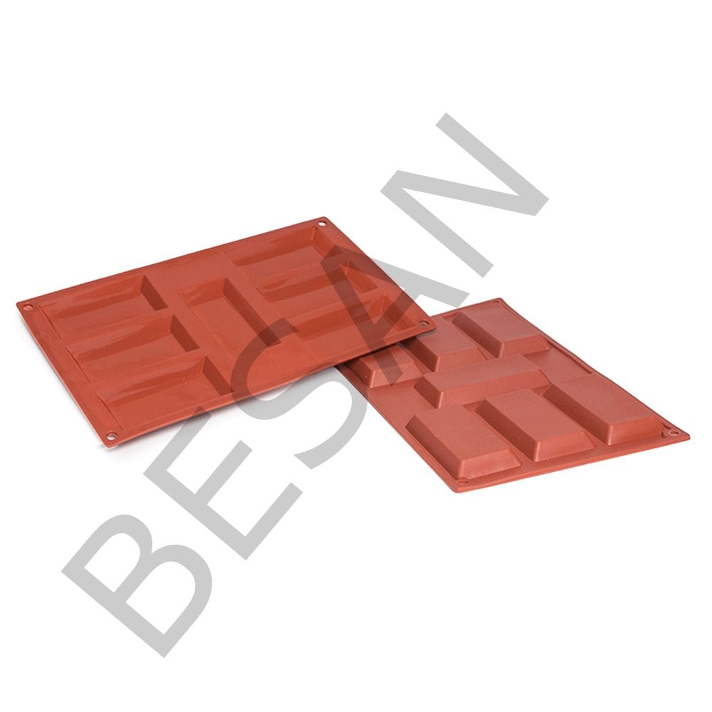 DİKDÖRTGEN BÜYÜK SİLİKON KALIP 7'Lİ