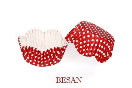 PET KAPSÜL F142 - KIRMIZI PUANTİYE  100 ADET