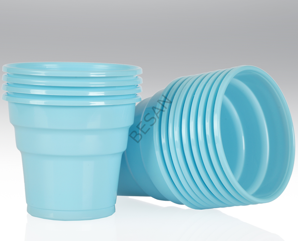 PLASTİK BARDAK MAVİ 25 ADET