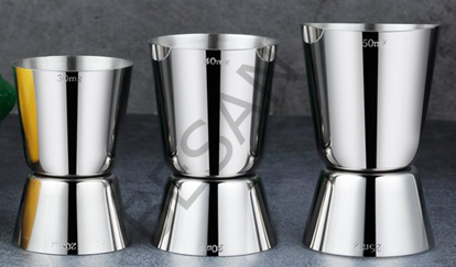 PASLANMAZ ÇELİK JIGGER 25/50 ÖLÇEKLİ TEK ADET