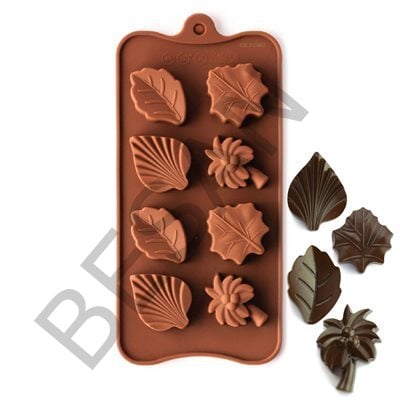 AĞAÇ VE YAPRAK SİLİKON ÇİKOLATA KALIBI