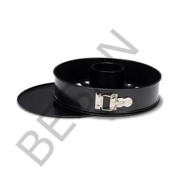 ÇİFT TABANLI 2'Lİ KELEPÇELİ SET 28cm. (SİYAH)