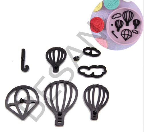 BALON PATCHWORK BASKI SETİ