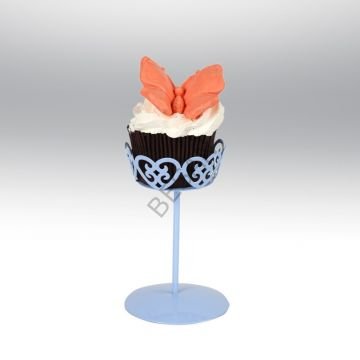METAL CUPCAKE STANDI MAVİ